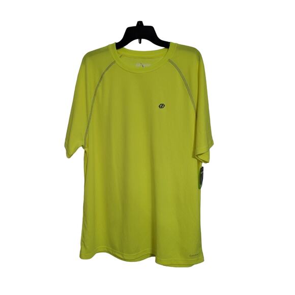 SB Tech CoolPlay Men's Performance Active Moisture Wicking Shirt, Yellow, XL - Picture 9 of 10